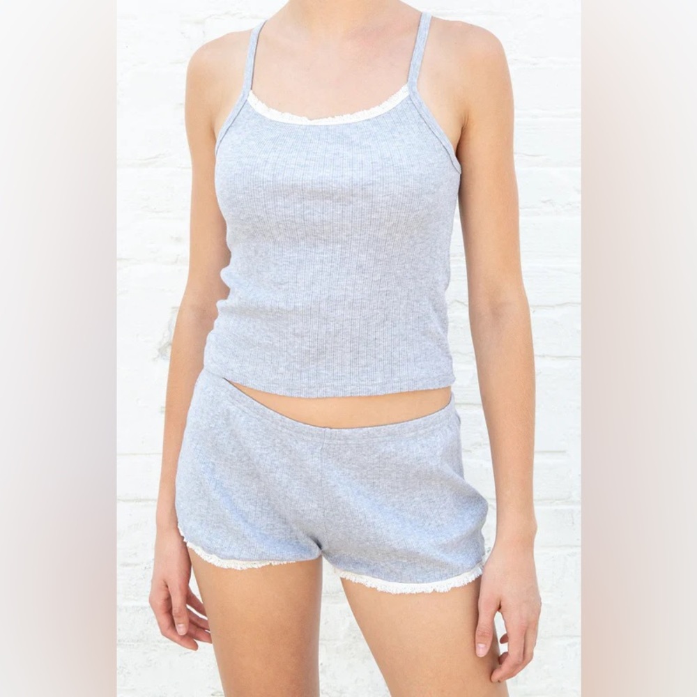 Brandy Melville Grey PJ Set